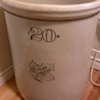 20 gallon stoneware crock