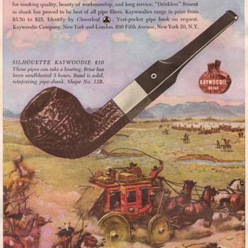 1948 - Kaywoodie Pipe Advertisement
