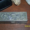 Stamp Box  "MADE IN OCCUPIED JAPAN" stamped on bottom