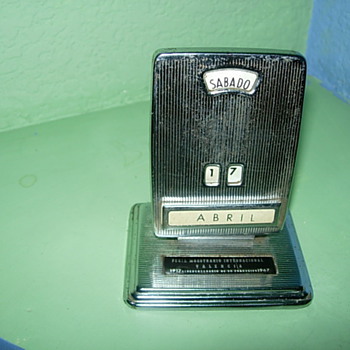 1967 Perpetual Calendar