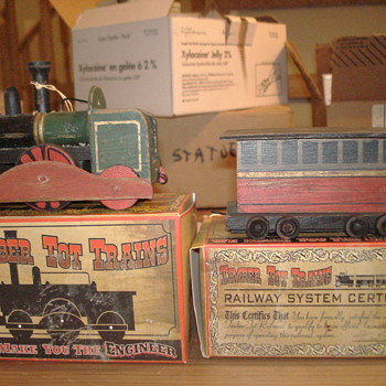Model Train (Wooden) - Railroadiana
