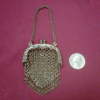 ~~Vintage Metal Mesh Coin Purse~~ - Bags