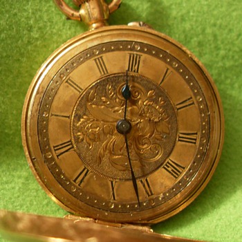 Woman's gold watch