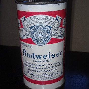 Musical Budweiser beer can lighter - Breweriana