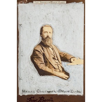 “The Father of Baseball” – an 1870s Portrait of Henry Chadwick by Frank Pearsall - Photographs