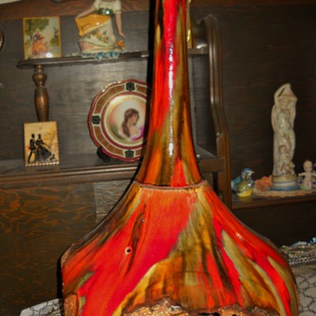 Volcanic Drip? matching Table & Hanging Lamp - Lamps