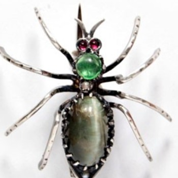 My greatest fear and collecting fever... SPIDER! - Fine Jewelry