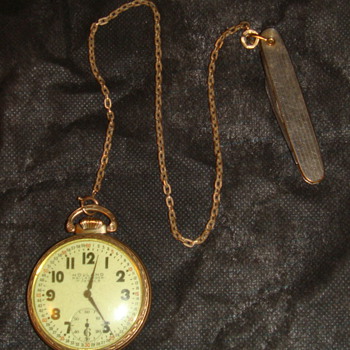 Pocket Watch early 1950s purchased?? Holland railroader 17 jewels