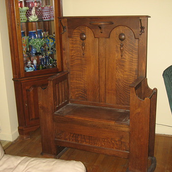 Antiques Hall tree