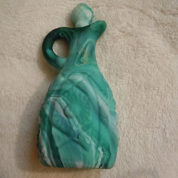 Beautiful little Bottle with stopper - Glassware