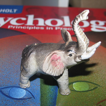 Elephant toy from 50's - Animals