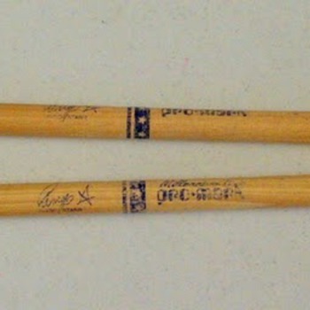 Ringo's used drumsticks... - Music