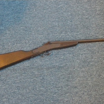 Kids with guns!!! Hamilton model 27 .22 rifle. "How to make a boy happy"