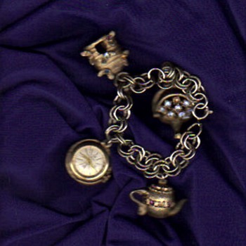 Hawthorne antimagnetic watch on charm bracelet