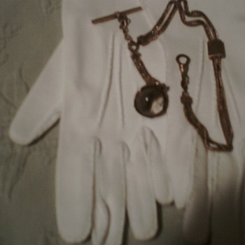 mid 1800's Germany Pocket Watch Pocket Watch fob and chain