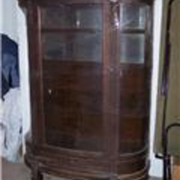 Early 1900's China Cabinet - Horner Style - Furniture