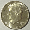 1964 Kennedy Half Dollar; Uncirculated