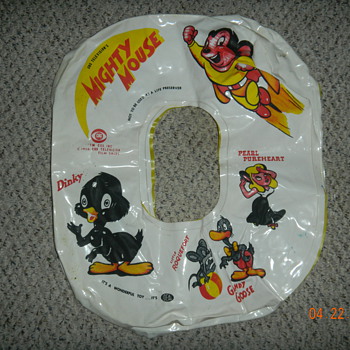 Mighty Mouse Swim Ring...Local auction steal for $1 - Animals