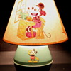 1930's Mickey Mouse Tin Lamp w/ Handpainted Shade