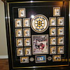Collage of pictures of Bobby Orr and team mates