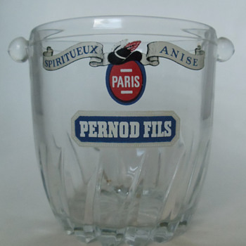 Vintage Pernod Ice Bucket - Advertising