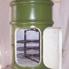 1908 Round Metal Icebox (NOT FRIDGE)