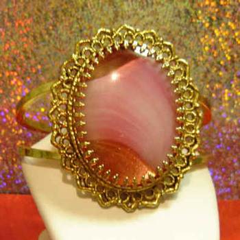 Hobe' Rose Porphyr Clamper Bracelet