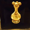 Pre-Columbian Gold Poporo Quimbaya for coca chewing! paperweight 24k reproduction