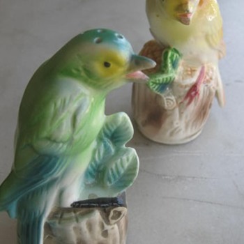 1960's tweeting bird S&P shakers - Figurines
