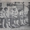 Photo from the Minneapolis Tribune of Lee Corso in the Indiana locker room against the Gophers 