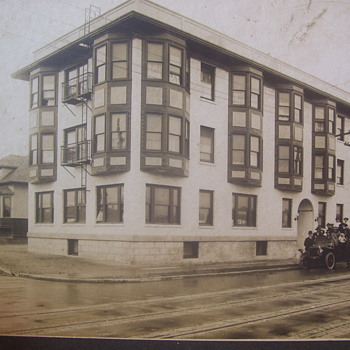 GENEVIEVE HOTEL, ABOUT 1910, Photo. SEATTLE, ENLARGE,UNAPPEALING!! - Photographs