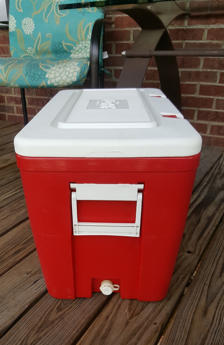 Large Vintage Plastic Coca Cola Cooler Collectors Weekly