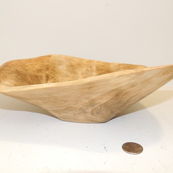 Hand carved Wooden Bowl - Maple - Kitchen