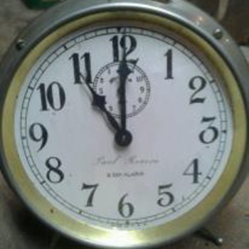 Paul Revere 8 Day Alarm clock - 1912 - Clocks