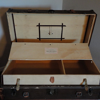 M. M. Secor Steamer Trunk