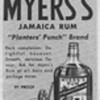 1950 Myers's Rum Advertisements