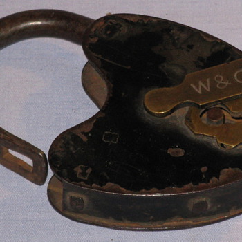 Old brass padlock...any ideas on the source of this item? 