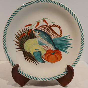 COLETTE GUEDEN PLATE FOR PRIMAVERA  