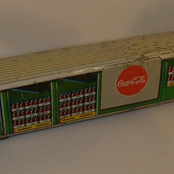 1950's Coca-cola Japan tin bus - Coca-Cola