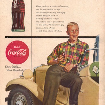 1954 - Coca Cola Advertisement