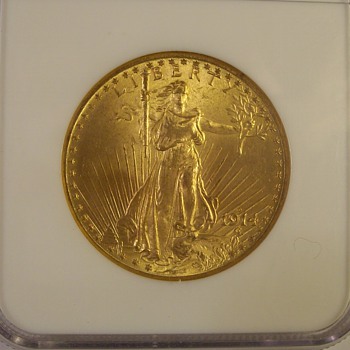 $20 U.S. Gold Saint Gaudens Double eagles 1914-D & 1915-S "With Motto" - US Coins