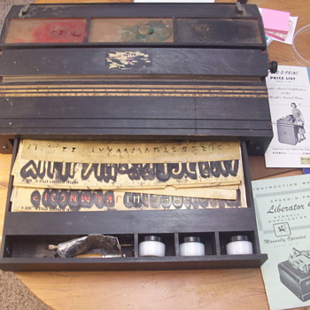 Table top Stencil box?????