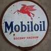 Mobil Oil Lollipop Sign