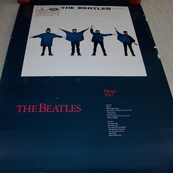 The Beatles Help Promotional Poster - Posters and Prints