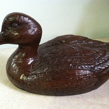 Red Mill Mfg. Resin Duck - Folk Art