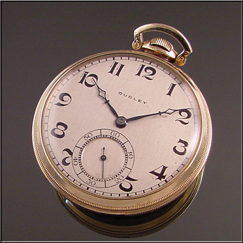 Dudley Model #3 Masonic Pocket Watch - Pocket Watches