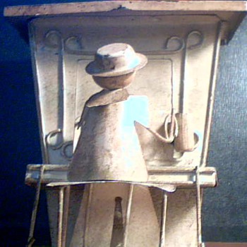 Tin Bank - Folk Art