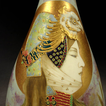 Eastern Warrior by Amphora - Art Pottery