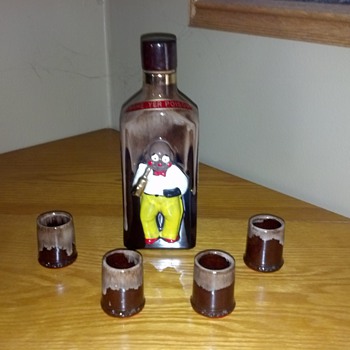 Mic Jungle Juice Bottle and shot glass