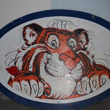 1963 ESSO PORCELAIN SIGN